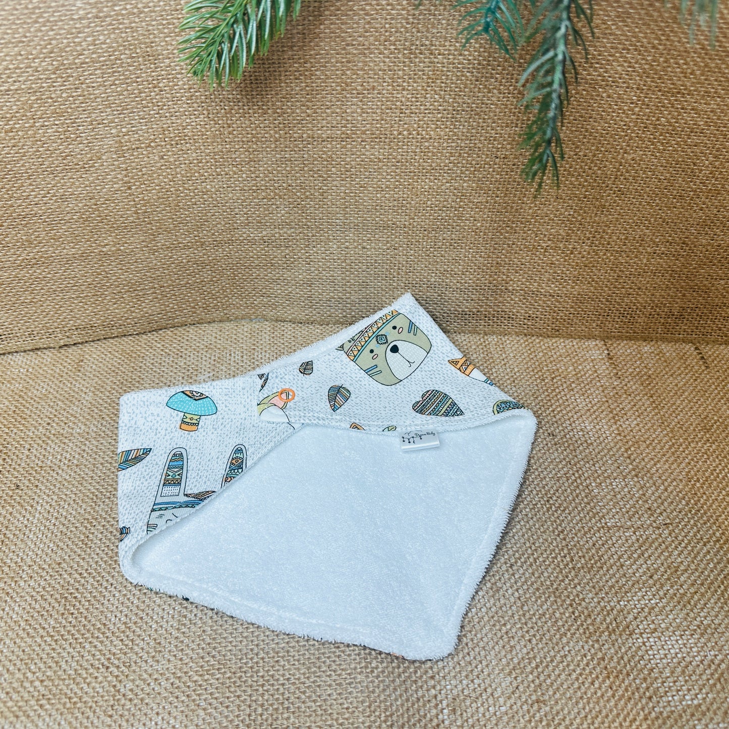 Woodland Wanderer Bib and Burp Set