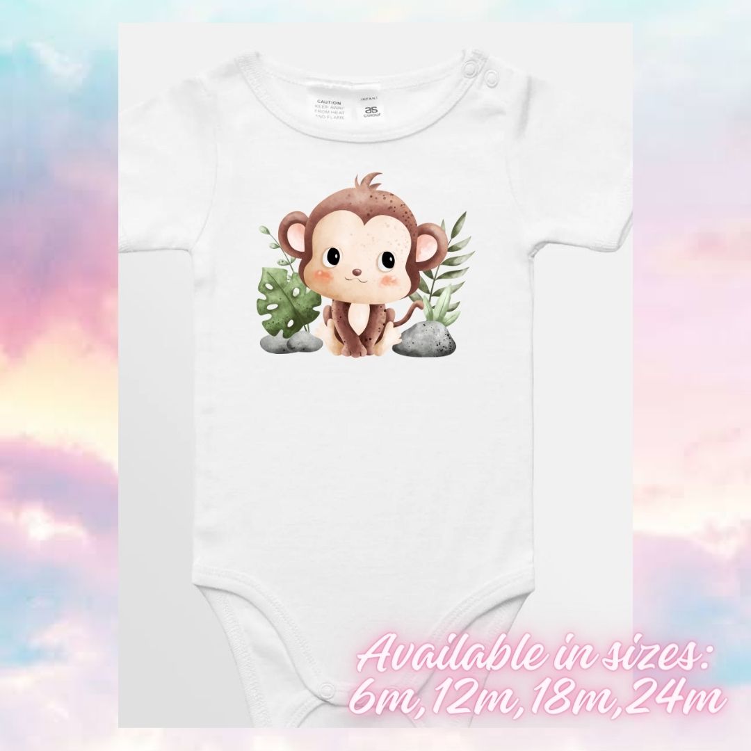 baby clothing boutique printed onesie