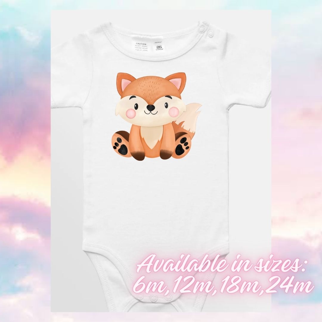 baby clothing boutique printed onesie