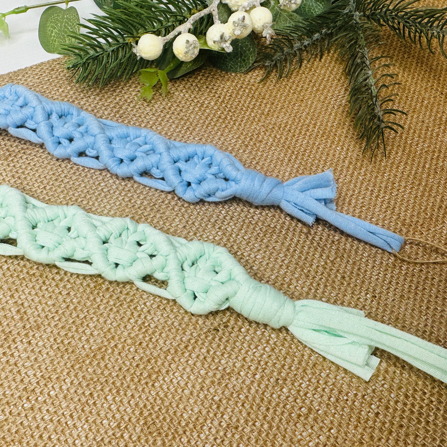 Pastel Boho Macrame Dummy clips