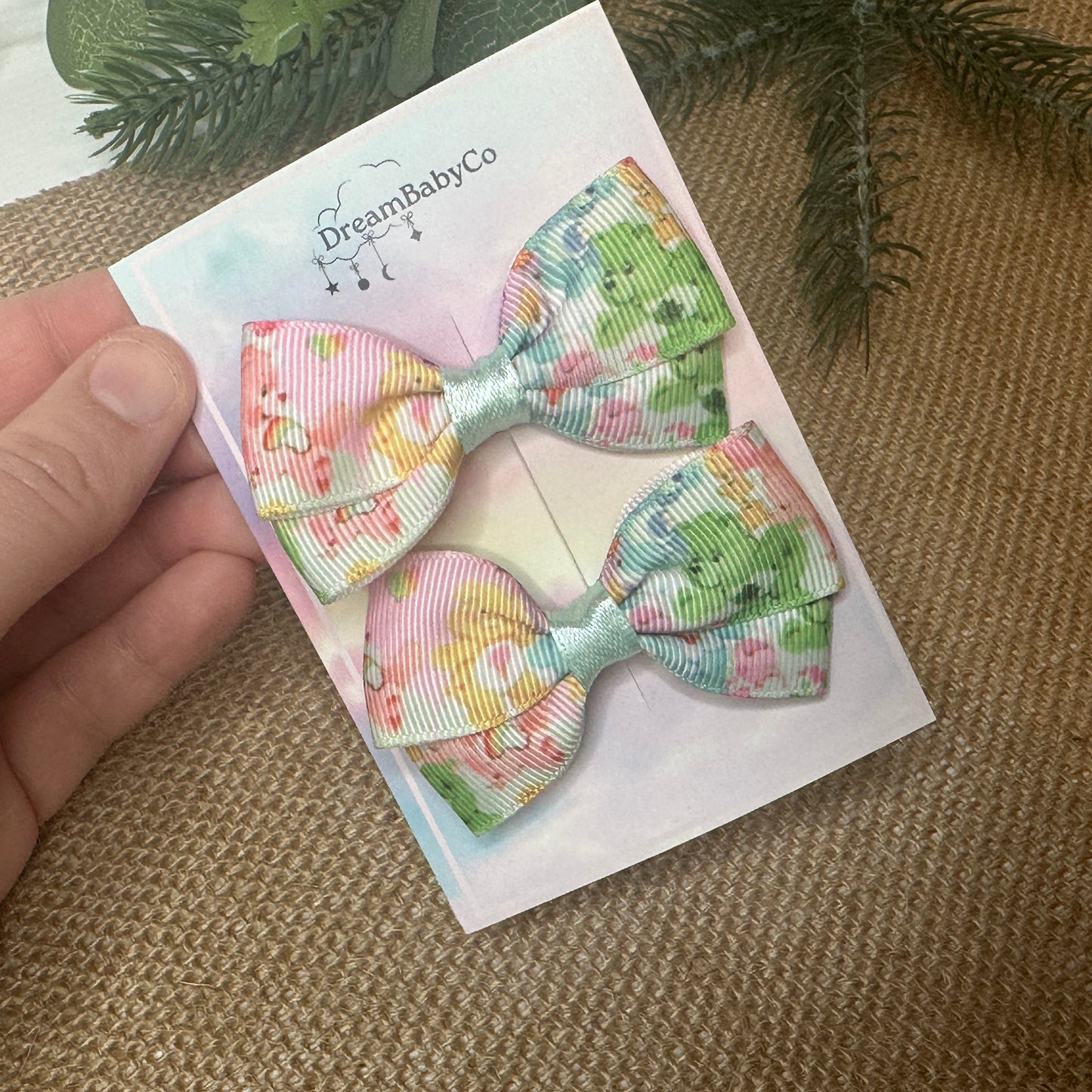 Care Bear Bow Set