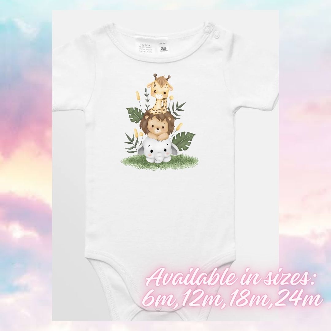 kids clothing printed baby onesie