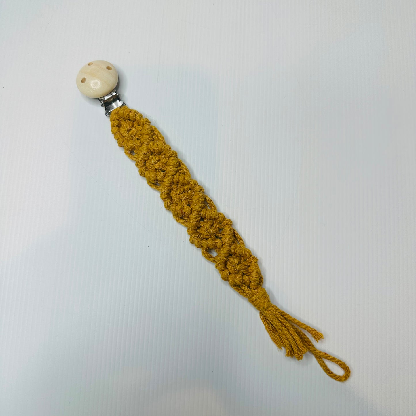 crochet dummy clip baby accessories