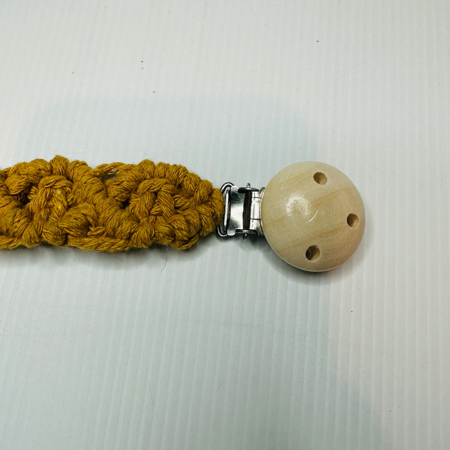 crochet dummy clip baby accessories