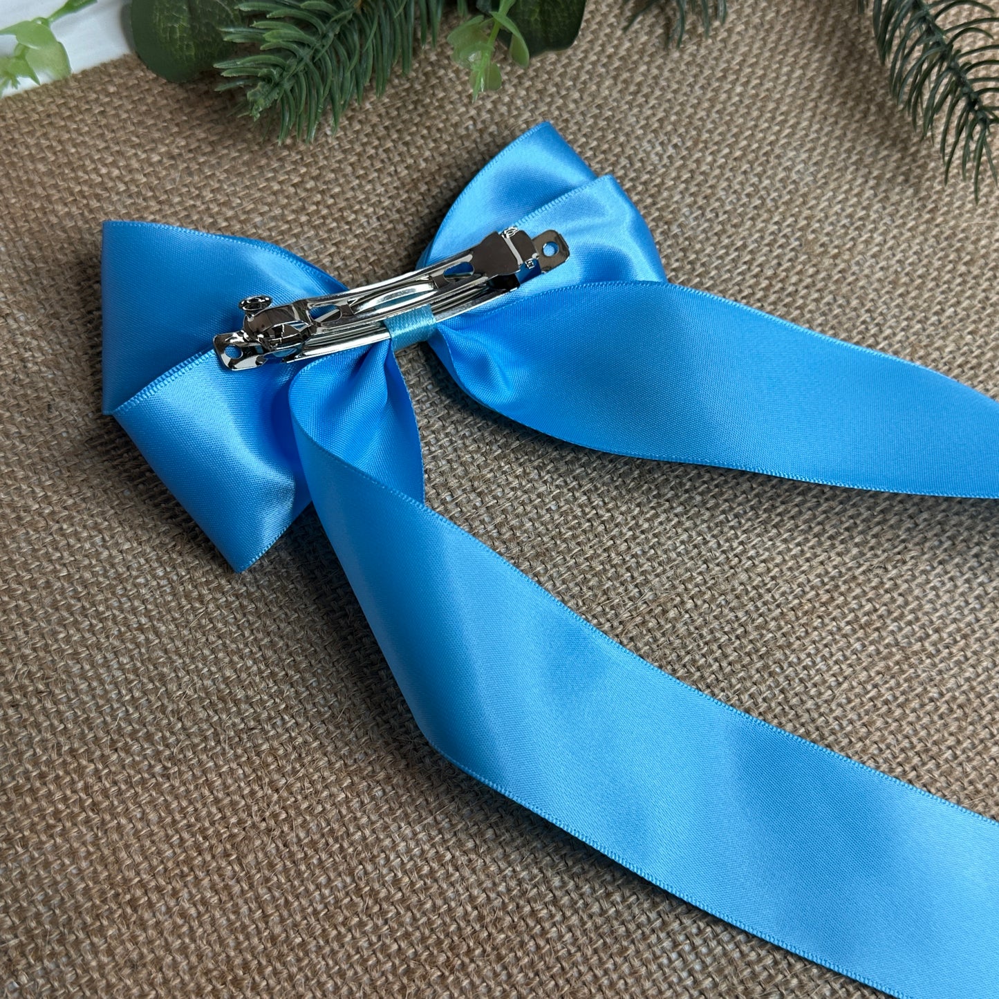 Sky Blue Deluxe Bow