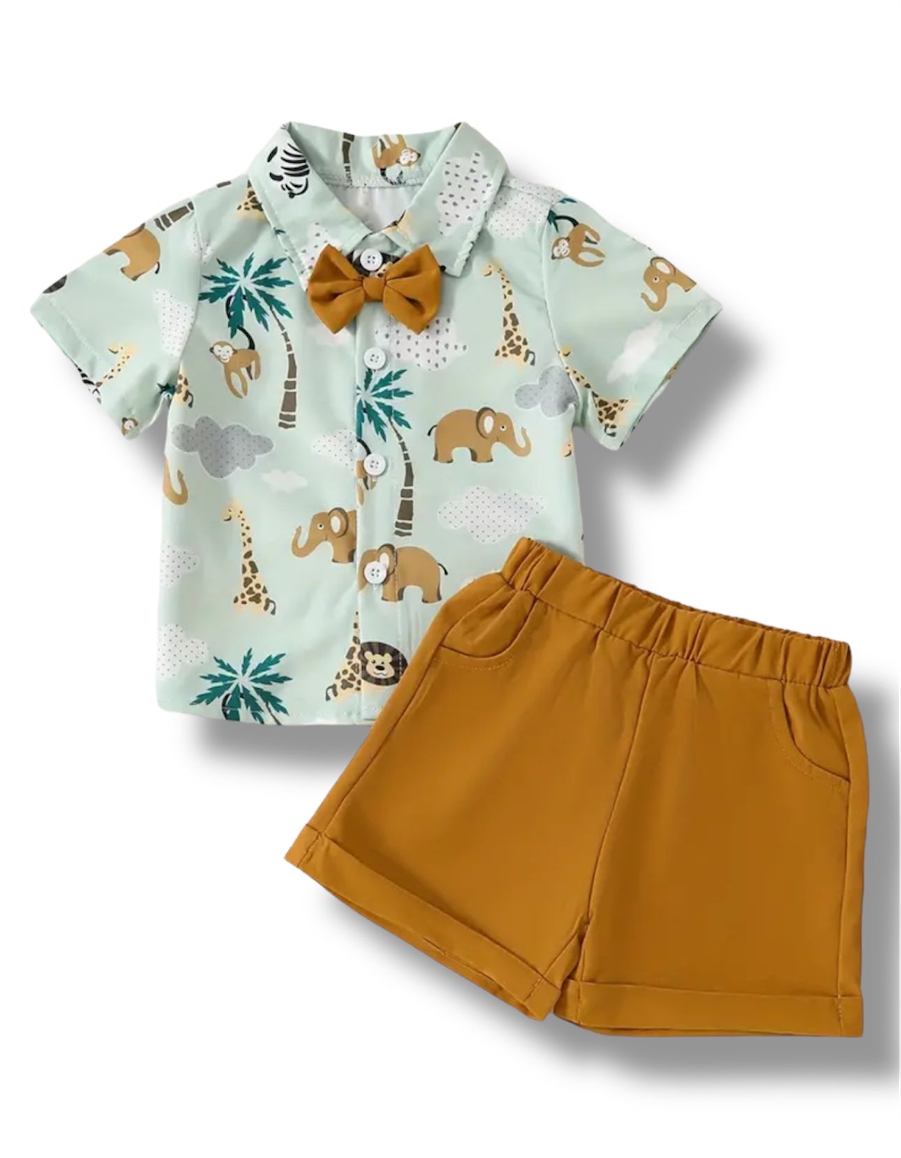 Safari - Button Up + Shorts