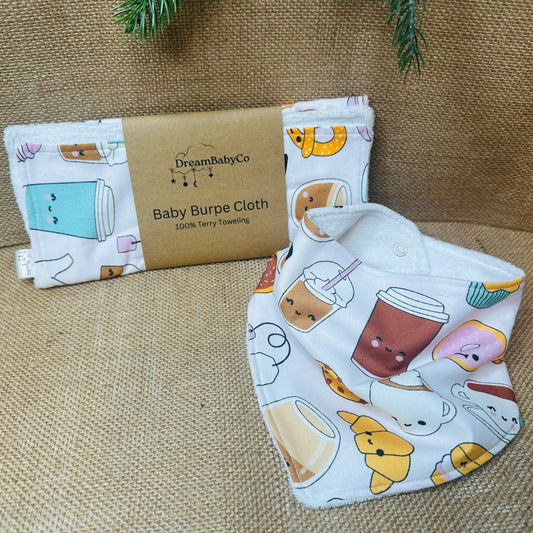 Tea Time Bib and Burpe Set