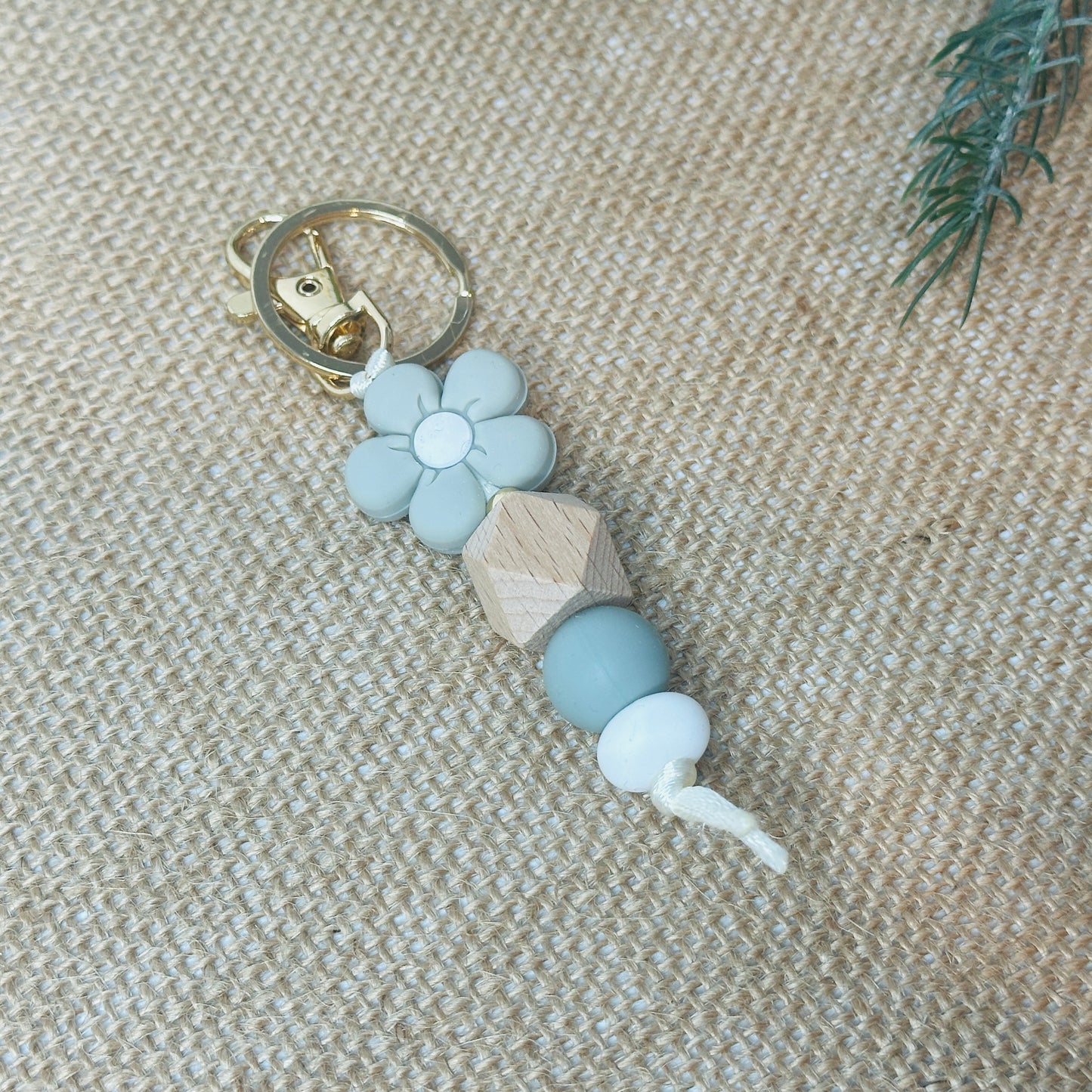 Floral Keychain