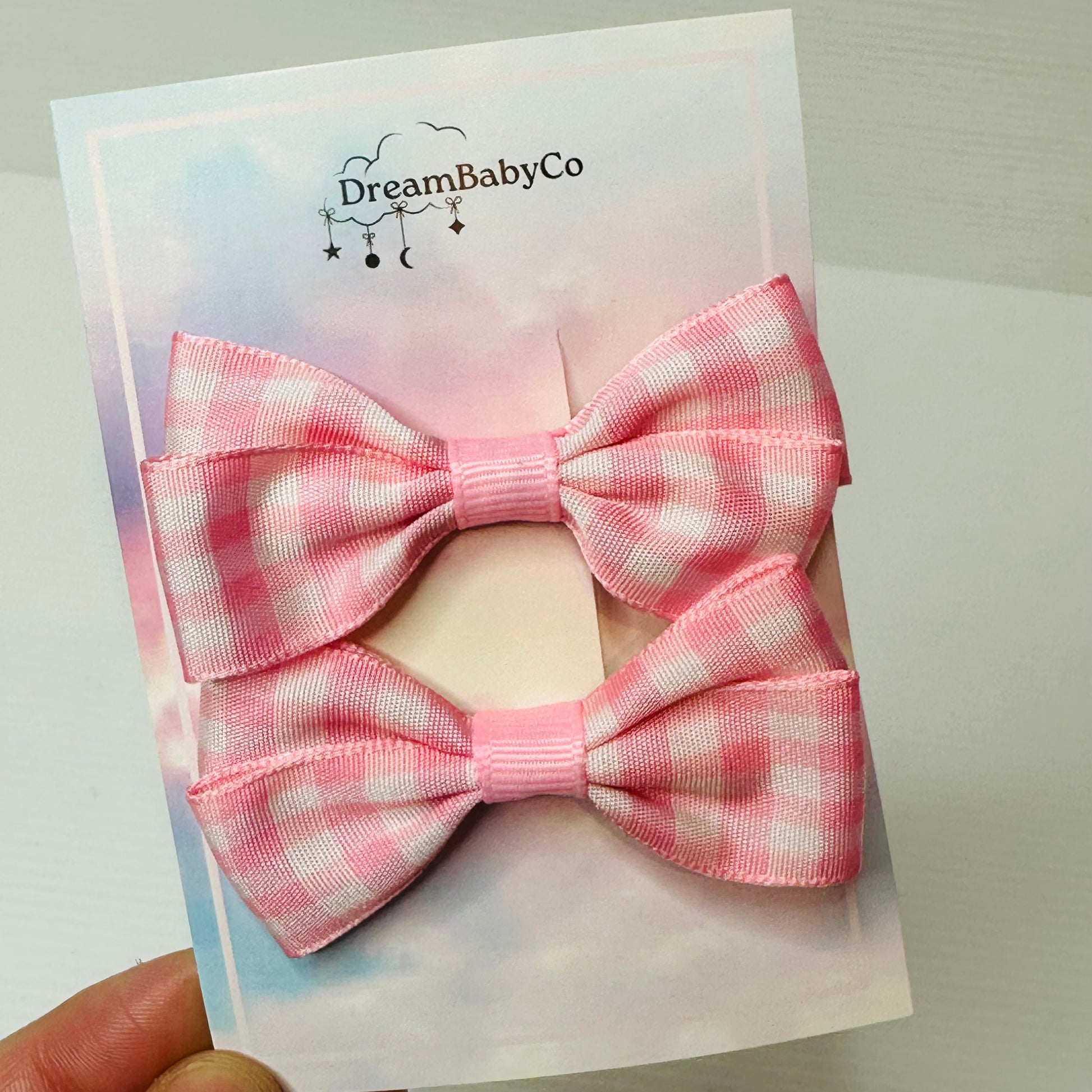 kids hair accessory bow clip set