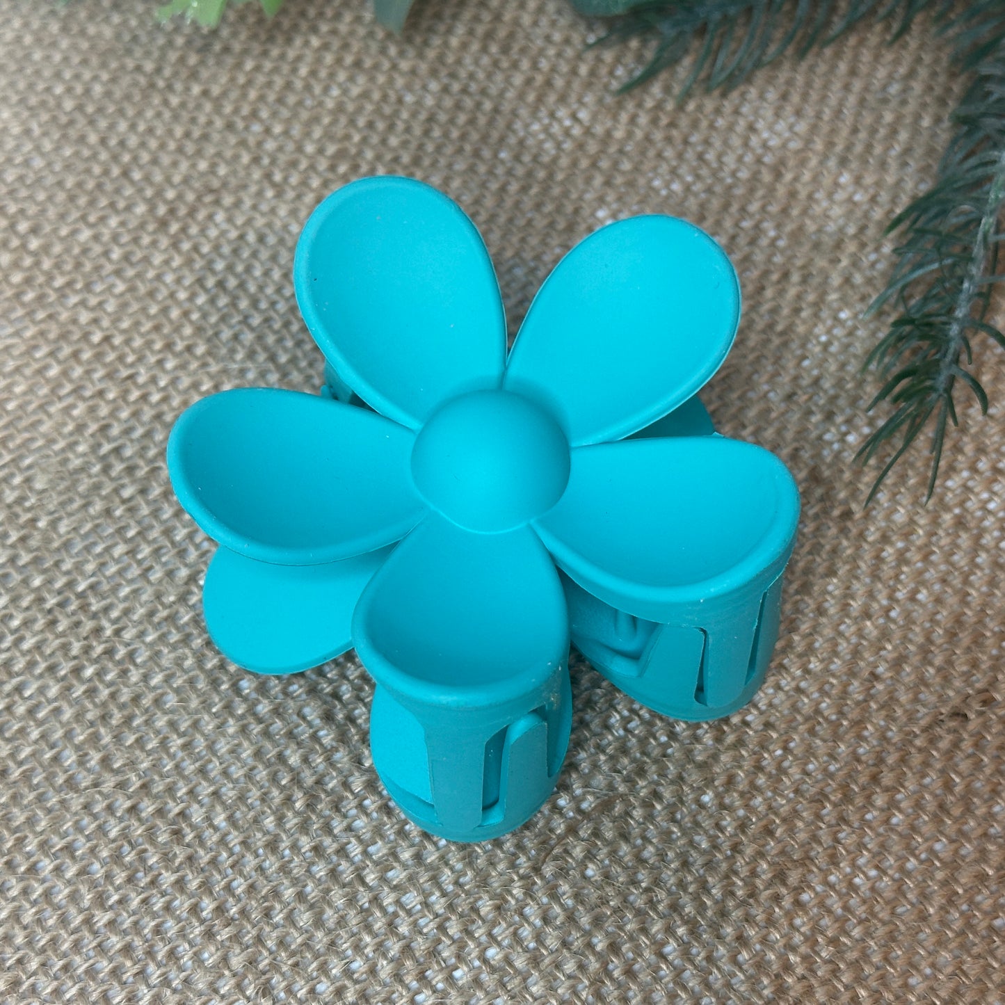 Flower Hair Claw - Various Colours