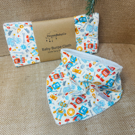 Robot Rumble Bib and Burpe Set
