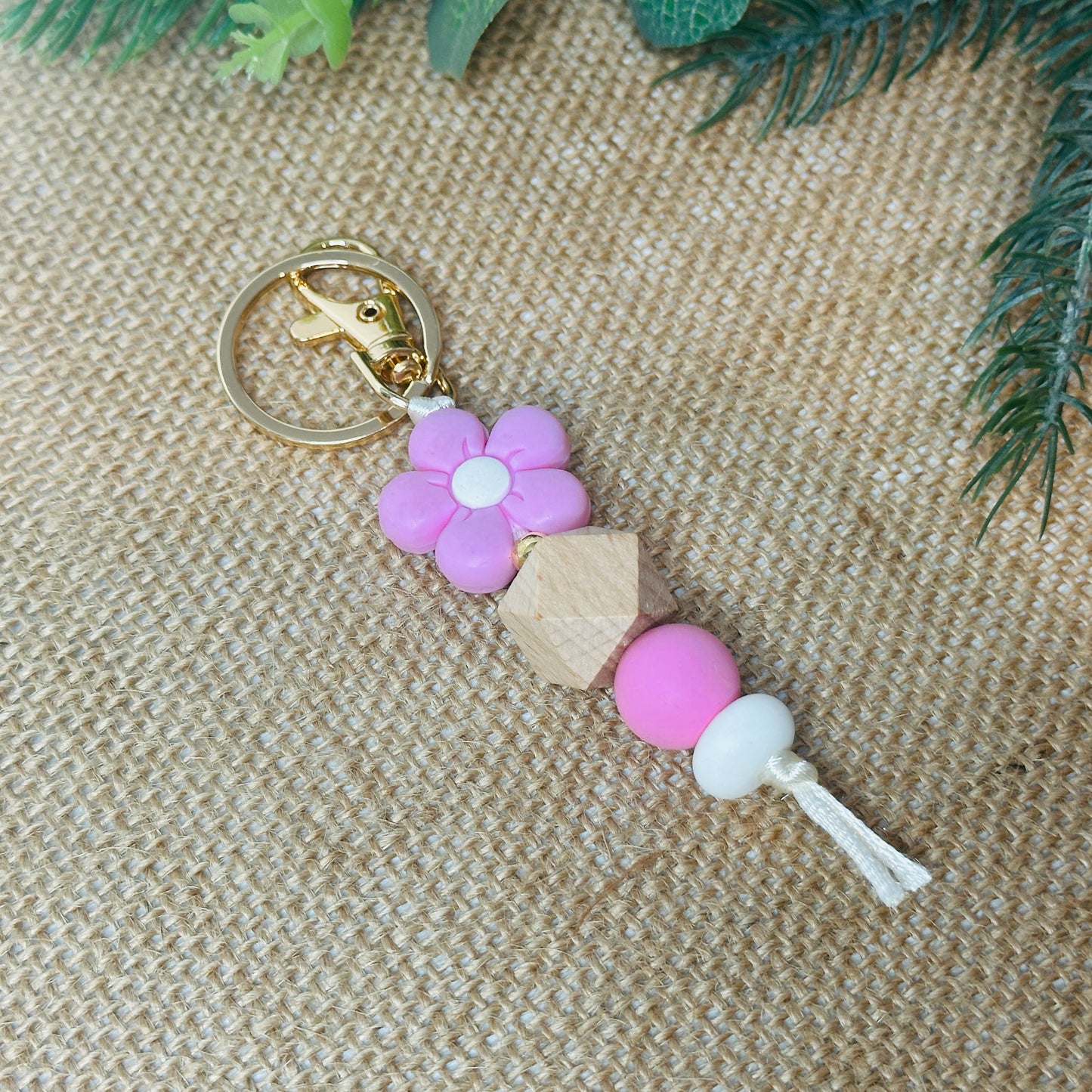 Floral Keychain