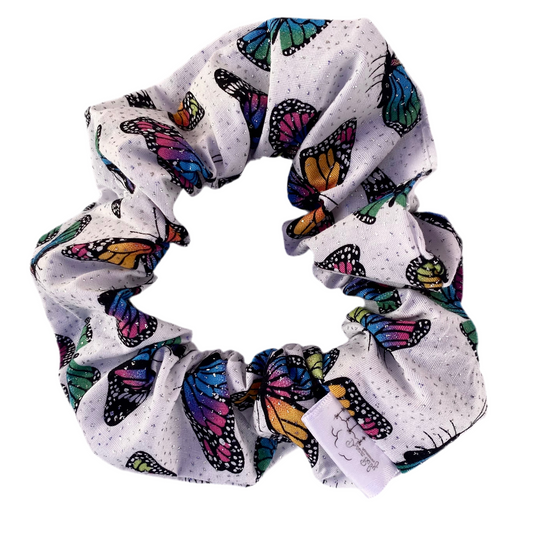 hair accessory patterned scrunchie