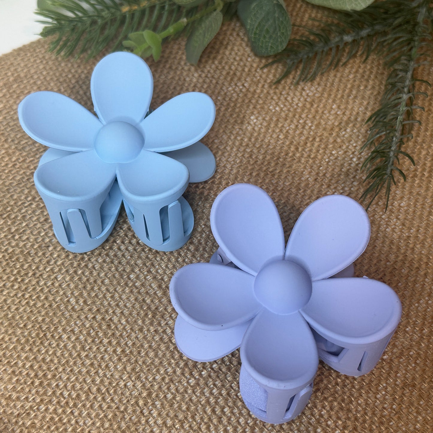 Flower Hair Claw - Various Colours