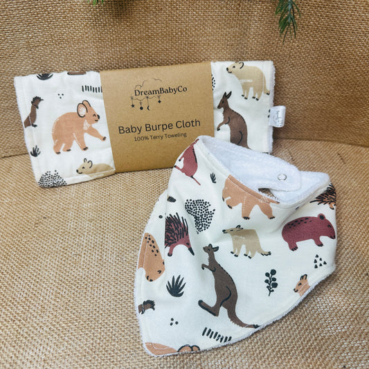 Aussie Bib and Burpe Set