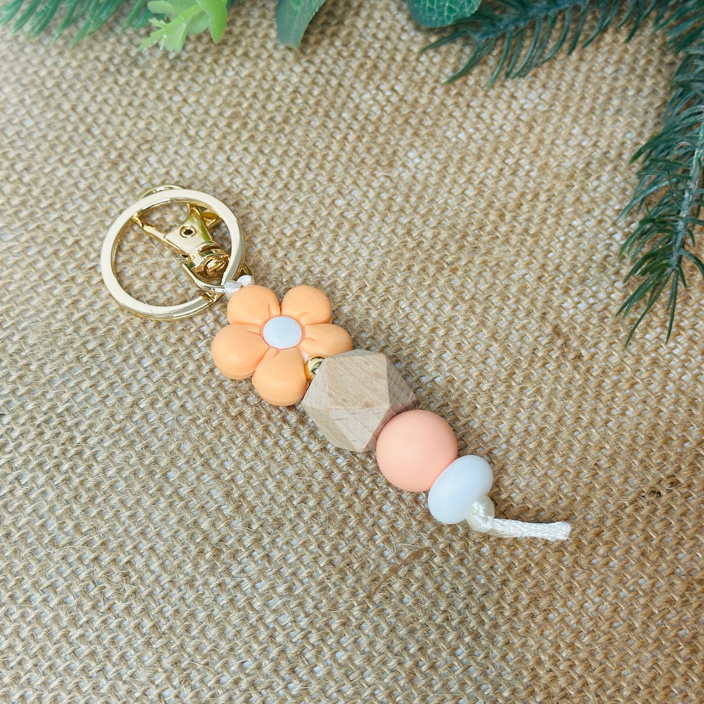Floral Keychain