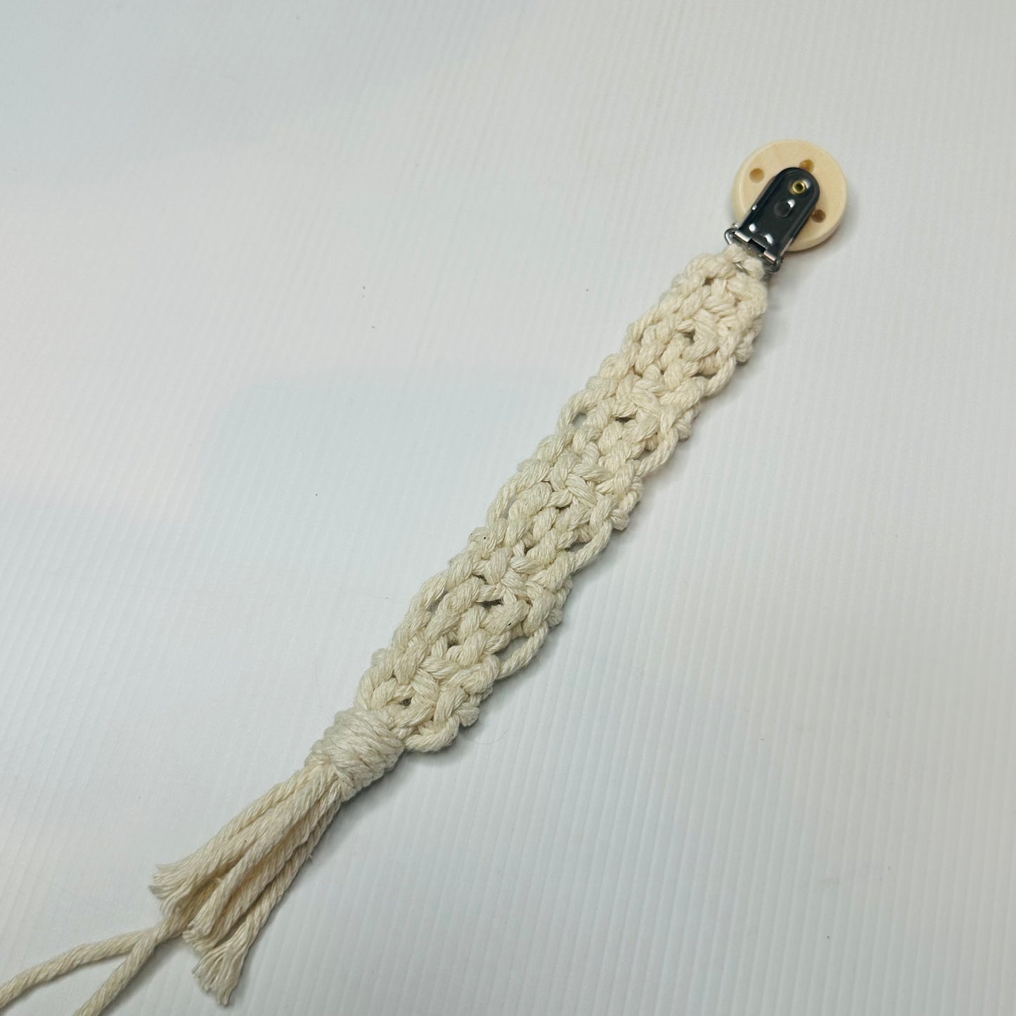 Beige Macrame Dummy Chain