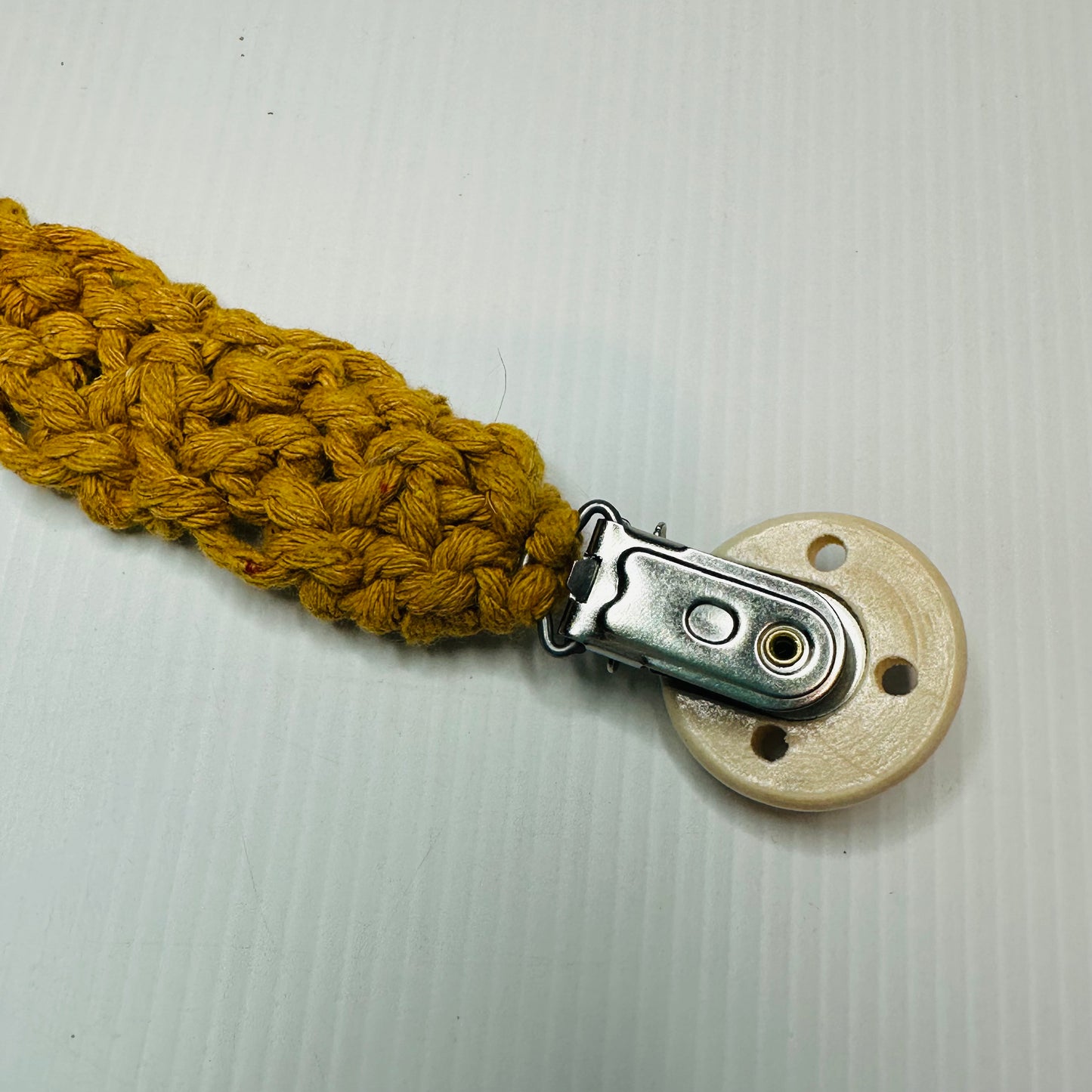 crochet dummy clip baby accessories