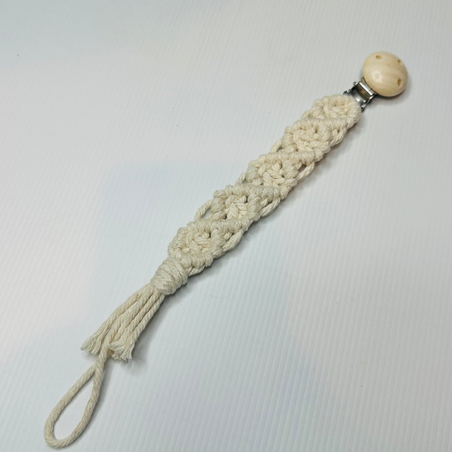 Beige Macrame Dummy Chain