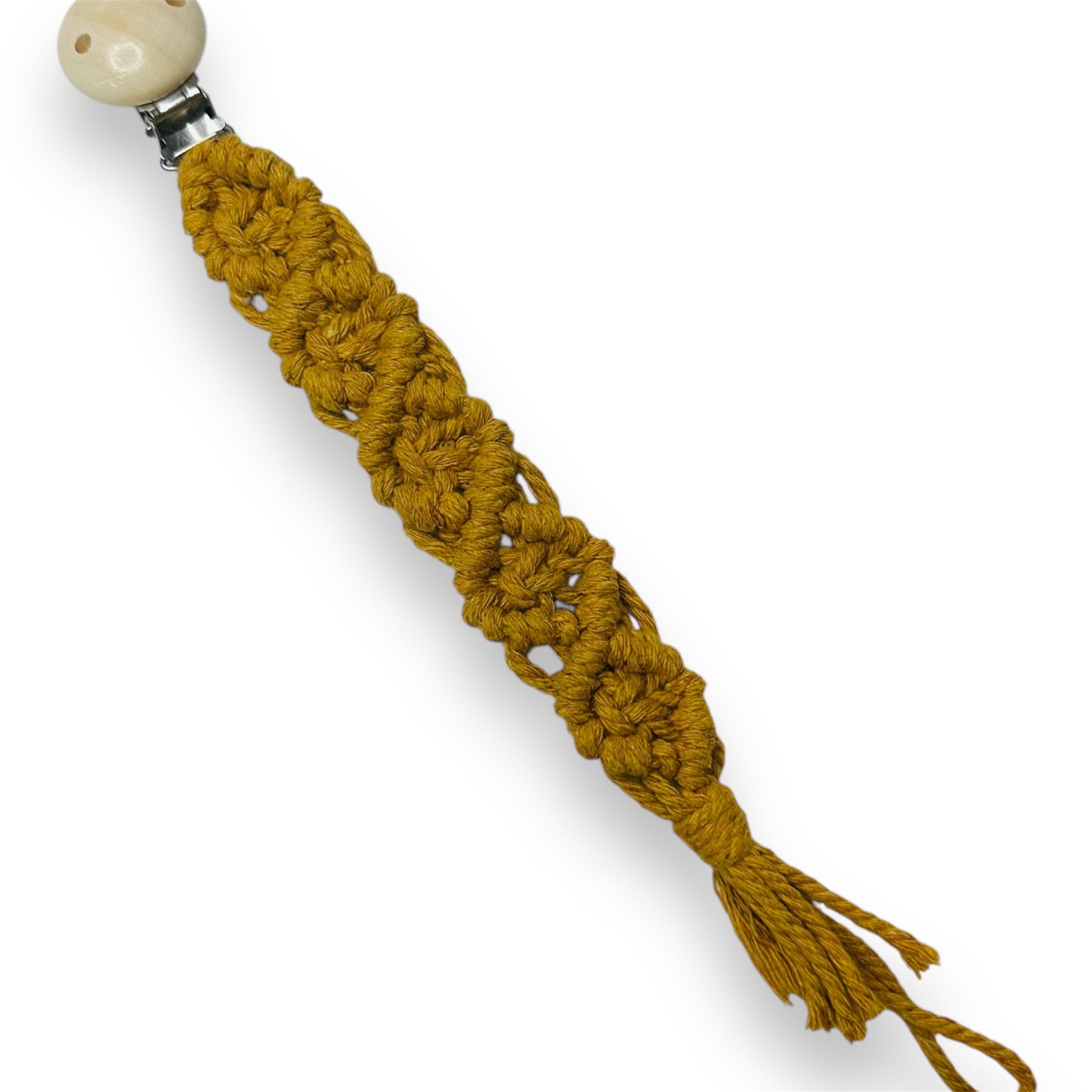 crochet dummy clip baby accessories